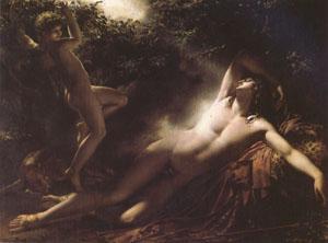 Anne-Louis Girodet-Trioson The Sleep of Endymion (mk05) Sweden oil painting art